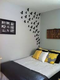 Navy blue and white bedroom. 50 Desain Hiasan Dinding Kamar Tidur Kreatif Sederhana Desainrumahnya Com Wall Decor Bedroom Home Decor Bedroom Bedroom Diy