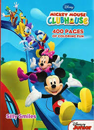 Amazon Com Mickey Mouse Clubhouse Gigantic Coloring Book 400 Pages Mickey Mouse Clubhouse Disney Mickey Mouse Clubhouse Craft Activities For Kids