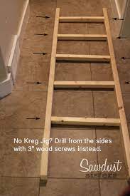 Diy Blanket Ladder Diy Blanket Ladder Diy Home Decor Projects Diy Furniture Projects
