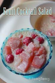 Fruit Cocktail Salad Recipe Fruit Cocktail Sago Salad Recipe Recipe Fruit Cocktail Salad Fruit Salad Recipes Fruit Cocktails