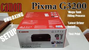Find the right driver for your canon pixma printer. Canon Pixma G3200 Mega Tank Printer Unboxing Setup Installing Drivers Youtube