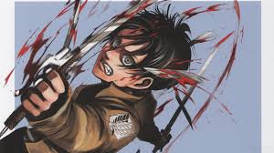4385 views | 4748 downloads. 352686 Attack On Titan Black Hair Blood Eren Yeager Weapon 4k Wallpaper Mocah Org
