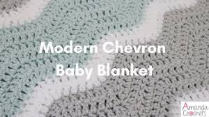 Duchess baby blanket part ilove.life.yarn. Modern Chevron Baby Blanket Easy Ripple Blanket Easy Crochet Blanket Tutorial Youtube