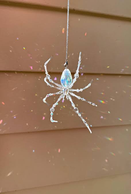 Crystal Spider Suncatcher - Etsy Australia