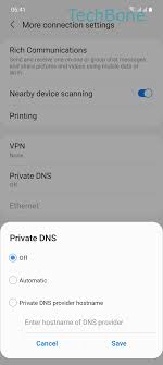 The domain name system is one of the most significant internet services in use, allowing us to see content, send emails and even access our social media. How To Set Up Private Dns Samsung Manual Techbone