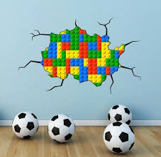 Children Wall Decal Lego Decal Lego Decals Lego Sticker Etsy Kids Wall Decals Wall Stickers Bedroom Lego Wall