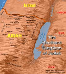 This map is something of an oversimplification in presenting this as a totally binary thing. Map Of The Southern Kingdom Of Judah