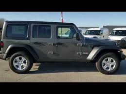 Tee lanche jeep wrangler on 24x 14 inch rims with 37 inch tires. Brand New Jeep Wrangler Sport 24s Sting Gray 4 Door Walk Around Review 9j447 Sold Summitauto Com Youtube