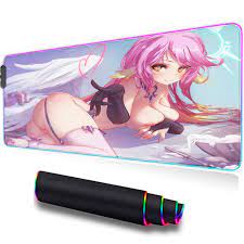 Amazon.com: Anime Waifu Naked Porn Aesthetics RGB Gaming Mouse Pad, Large  Soft LED Mouse Pad with 14 Lighting Modes 2 Brightness Levels, Computer  Keyboard Mousepads Mat 31.5x11.8 Inches : Office Products