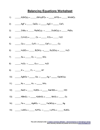 Writing Half Reactions Worksheet Allele Worksheet 1 Writing And Balancing Formula Equations Chemical Equation Equations Balancing Equations