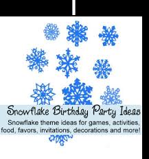 Maybe you would like to learn more about one of these? Snowflake Birthday Party Ideas