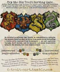 Definitely More Accurate Than The Hogwarts House List Of Individual Mbtis 6 Trait Sort Tumblr Com Harry Potter Love Harry Potter Houses Harry Potter Obsession