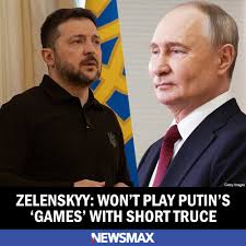 Ukrainian President Volodymyr Zelenskyy has dismissed a three-day truce  ordered by Russian leader Vladimir Putin as theatrics, but said Kyiv was  ready for a full ceasefire. https://bit.ly/4iORyz7