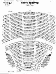 Rare Fox Theater Seating Chart With Numbers Fox Theater