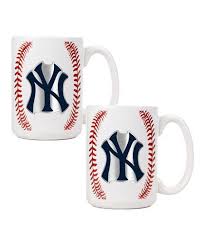 Poshmark makes shopping fun, affordable & easy! Great American Products New York Yankees Baseball Coffee Mug Set Of Two Best Price And Reviews Zulily