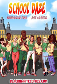 School Daze [BlackNWhiteComics] - 1 . School Daze - Chapter 1  [BlackNWhiteComics] - AllPornComic