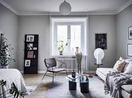 Hardwood floors with neatly painted walls that compliments the large, spacious and comfortable unit. Cozy One Room Apartment Coco Lapine Designcoco Lapine Design