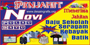 Check spelling or type a new query. Desain Banner Penjahit Konveksi Cdr Gratis Desain Banner Desain Pamflet Grafis