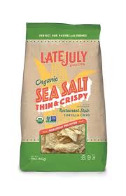 I added a little turmeric to the batter to give them that signature yellow. Late July Snacks Organic Tortilla Chips Gluten Free Sea Salt 11 Oz Vitacost
