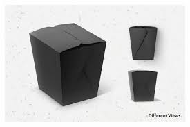 Noodles Box Mockup Set In 2020 Box Mockup Box Packaging Design Rice Box