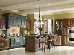 Singer Kitchens Kitchen Remodeling New Orleans Metairie Decora Cabinets Contrasting Kitchen Cabinets Turquoise Cabinets