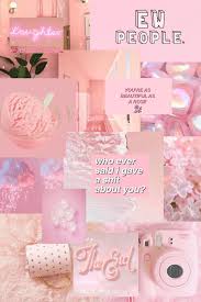 Artivo pink aesthetic wall collage kit, 100 set 4x6 inch, room decor for teen girls, pastel pink wall art print, dorm photo collection, small posters for . Pink Collage Wallpaper Discount 55 Off Www Hcb Cat