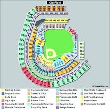 Citi Field Seating Map Field Seat Map Also With Numbers