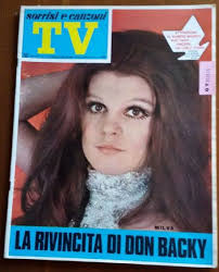 Dedicato a milva da ennio morricone. Milva Tv Sorrisi E Canzoni Magazine 18 February 1968 Cover Photo Italy