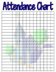 Image Result For Sunday School Attendance Chart Free