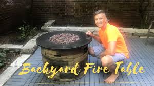 Come and visit our site, already thousands of classified ads await you. Backyard Fire Table Bond Signature 36 6 In Fire Table Review Canyon Ridge Fire Table Youtube