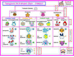 Connection V4 5 Female Growth Chart Tamagotchi 1 August