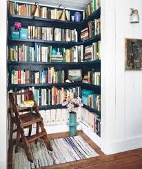 If I Have A House With Ample Closets One Of Them Will Be Turned Into A Library Best Idea Ever Home Library Home Libraries Book Nooks