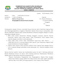 Surat undangan sendiri terdiri dari surat undangan resmi dan surat undangan tidak resmi. Surat Pengantar Bpd