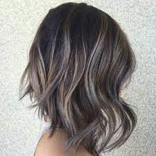 Highlights For Greying Dark Brown Hair Ash Brown Hair Color Hair Styles Dark Hair With Highlights