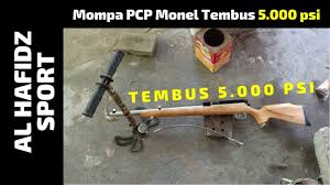 Senapan angin pcp marauder racoon dural 38. Mompa Pcp Monel Tembus 5 000 Psi Wow Youtube
