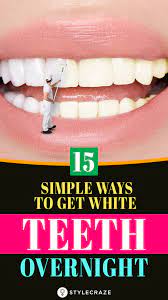 Thus, they tend to accumulate stains little by little and become yellowish which is not cool at all. How To Whiten Teeth Overnight With Braces Arxiusarquitectura