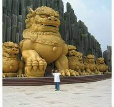 Foo dog figure ethnic group: Brotherhood In Vietnam Lion Dog Foo Dog Lion Sculpture