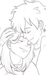 Kate7h Wip For The Discord Server Dang This Lineart Is Taking Me A While Sketches Of Love Cool Art Drawings Cute Couple Drawings