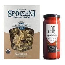 Use it to make the greatest homemade pizza. Jar Goods Classic Red Sauce And Sfoglini Pasta Set Red Sauce Pasta Gifts Pasta Shop