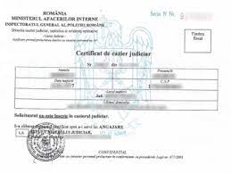 Cazierul judiciar este reglementat prin legea nr. De Azi Cazierul Judiciar Se ObÈine Mai UÈor Special Arad Ultimele Ètiri Din Arad