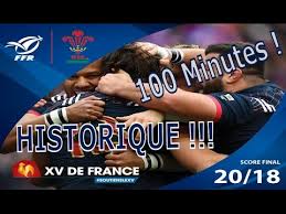 Il y a 57 minutes. France Vs Pays De Galles 20 18 Un Match Historique 100 Minutes Youtube