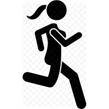 Download Free Woman Jogging Icon Of Glyph Style Available In Svg Png Eps Ai Icon Fonts