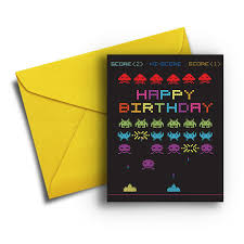 Types of video greeting cards you can make. Video Game Birthday Card Fresh Frances Cards