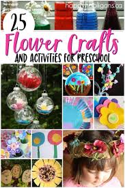 Such a simple, yet effective toddler activity for spring. 25 Flower Crafts And Activities For Toddlers To Teens Happy Hooligans
