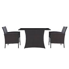 Ummauerter garten gartenanlage garten terrasse sichtschutz garten sichtschutz ideen vorgarten ideen steingarten moderner garten garten gestalten. Gartenmobel Sitzgruppe 10020013 Aus Polyrattan Dunkelbraun Schwarz