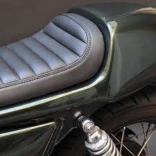 monkeehook hinckley triumph bonneville leather custom seat