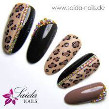 leo nails nagel leoparden nagel nageldesign
