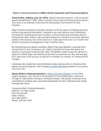 Albertsjewelers sales