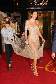 This is the star's second fully sheer dress at the iconic event, after wearing a visible thong to. Nxuxia2 Ppgctm