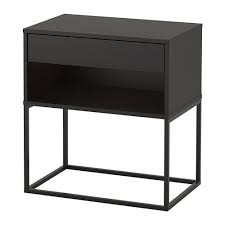 Mobilier Et Decoration Interieur Et Exterieur Black Bedside Table White Bedside Table Nightstand Decor